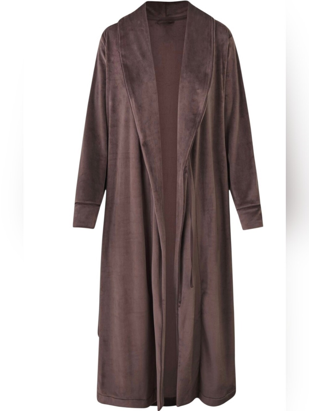 SKIMS Velour Long Robe in the color Amethyst Size Large